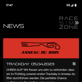 Race Sim Zone App project image